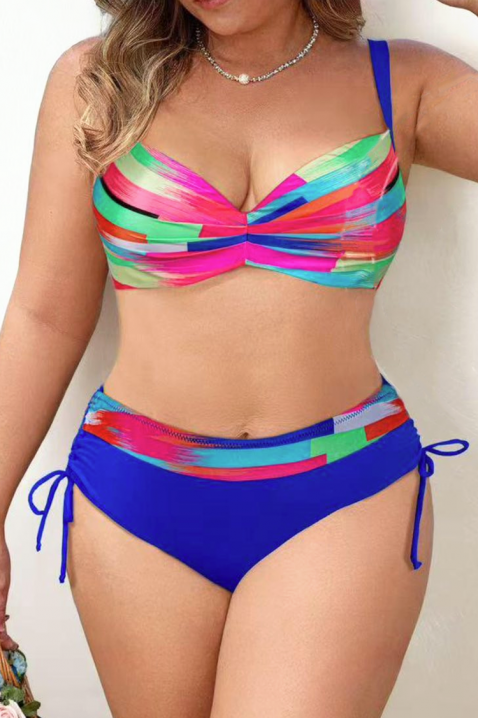 Бански PAMEKSINA, Цвят: син, IVET.BG - Твоят онлайн бутик.