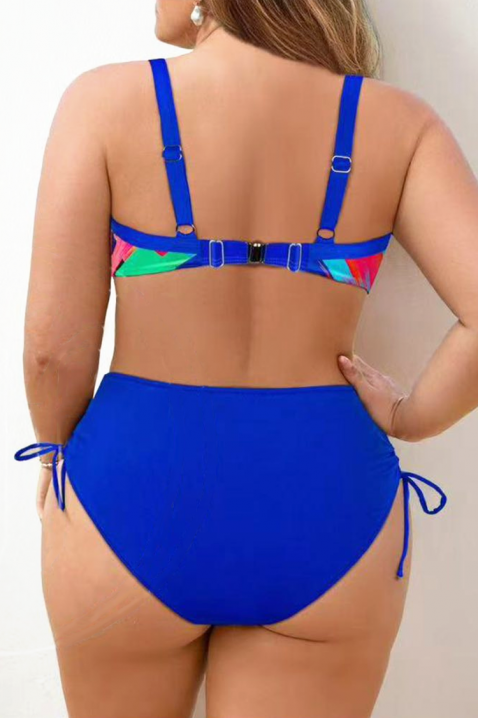 Бански PAMEKSINA, Цвят: син, IVET.BG - Твоят онлайн бутик.