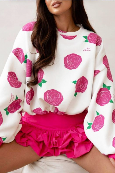 Дамска блуза ALGRORZA, Цвят: бял, IVET.BG - Твоят онлайн бутик.