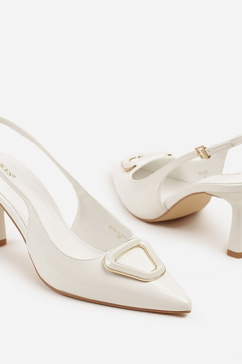 Дамски обувки YASEMINA, Цвят: екрю, IVET.BG - Твоят онлайн бутик.