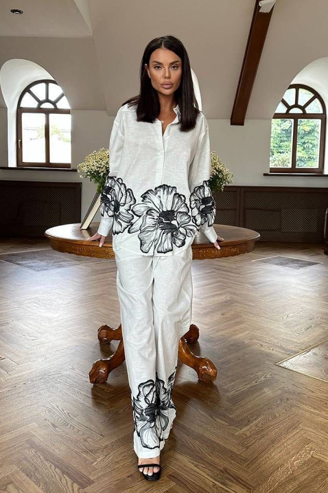 Комплект FLORENZIA WHITE, Цвят: бял, IVET.BG - Твоят онлайн бутик.