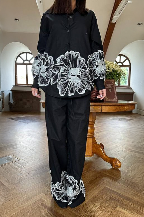 Комплект FLORENZIA BLACK, Цвят: черен, IVET.BG - Твоят онлайн бутик.