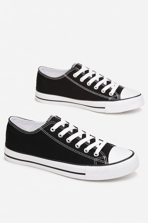 Мъжки кецове FRANCO BLACK, Цвят: черен, IVET.BG - Твоят онлайн бутик.