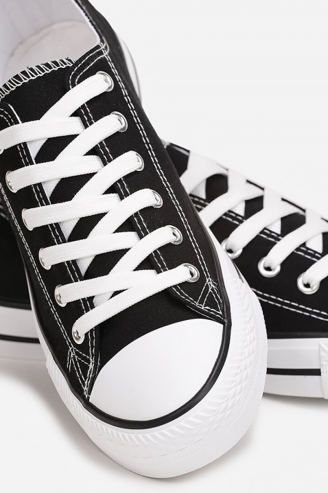 Мъжки кецове FRANCO BLACK, Цвят: черен, IVET.BG - Твоят онлайн бутик.