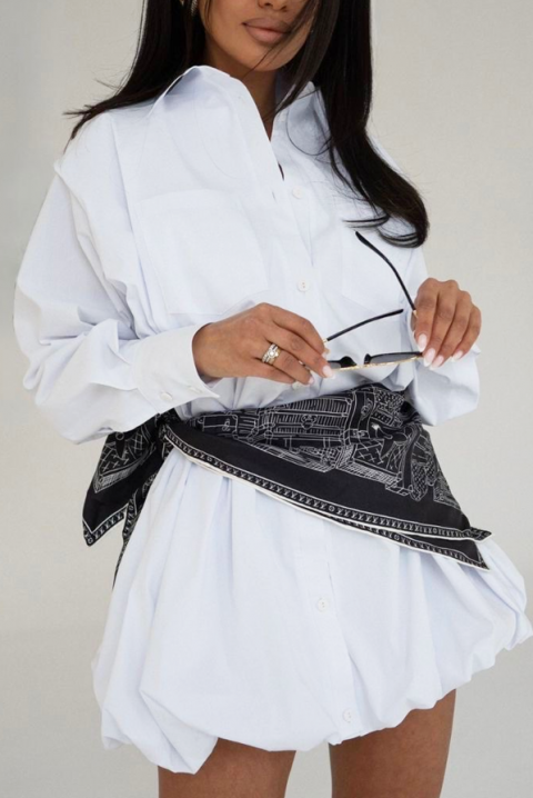 Рокля ROZELFINA WHITE, Цвят: син, IVET.BG - Твоят онлайн бутик.