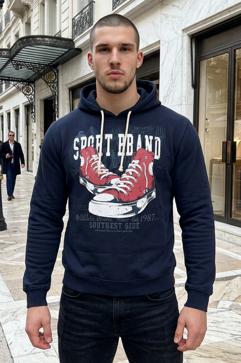 Мъжки суичър ABONSO, Цвят: тъмносин, IVET.BG - Твоят онлайн бутик.