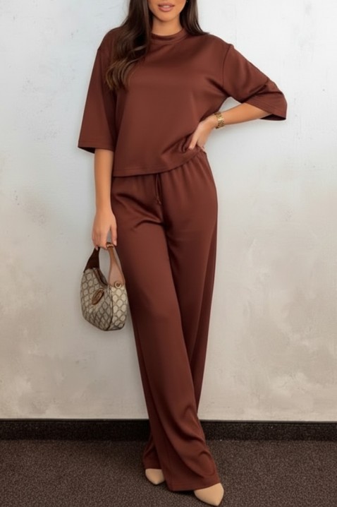 Комплект RELONDANA BROWN, Цвят: кафяв, IVET.BG - Твоят онлайн бутик.