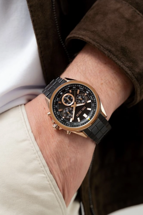 Мъжки часовник Paul Lorens PL20009B-1A4, Цвят: черен, IVET.BG - Твоят онлайн бутик.