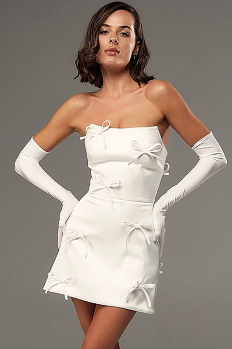 Рокля ABILITA WHITE, Цвят: бял, IVET.BG - Твоят онлайн бутик.