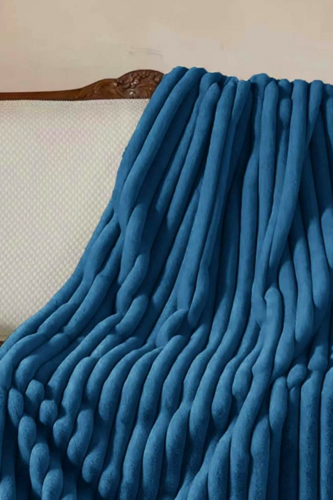 Одеяло GRIELMA BLUE 160x200 cm, Цвят: син, IVET.BG - Твоят онлайн бутик.