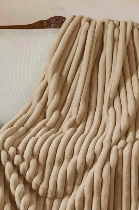 Одеяло GRIELMA BEIGE 200x220 cm, Цвят: беж, IVET.BG - Твоят онлайн бутик.