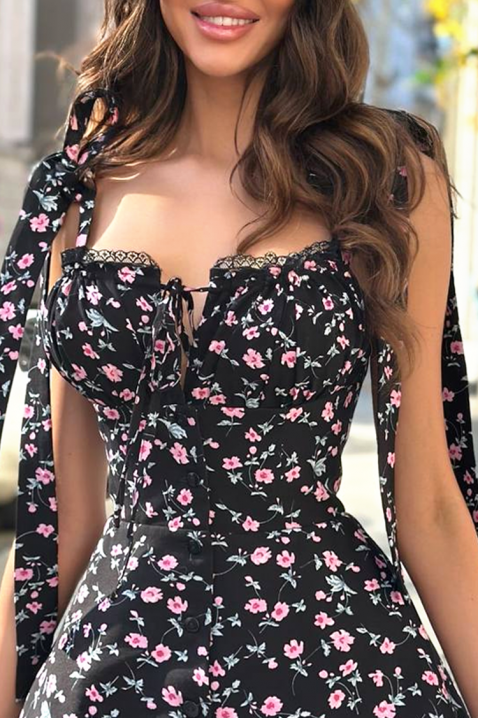 Рокля LORVELZA BLACK, Цвят: черен, IVET.BG - Твоят онлайн бутик.