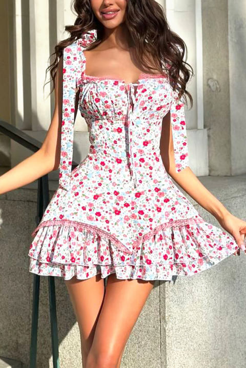 Рокля LORVELZA WHITE, Цвят: бял, IVET.BG - Твоят онлайн бутик.