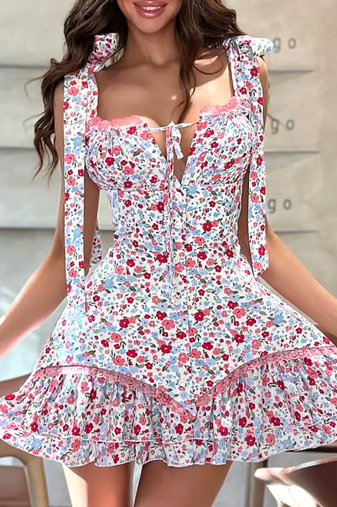 Рокля LORVELZA WHITE, Цвят: бял, IVET.BG - Твоят онлайн бутик.