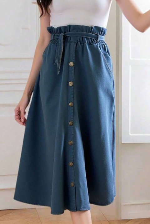 Пола ALEKSINTA, Цвят: син, IVET.BG - Твоят онлайн бутик.