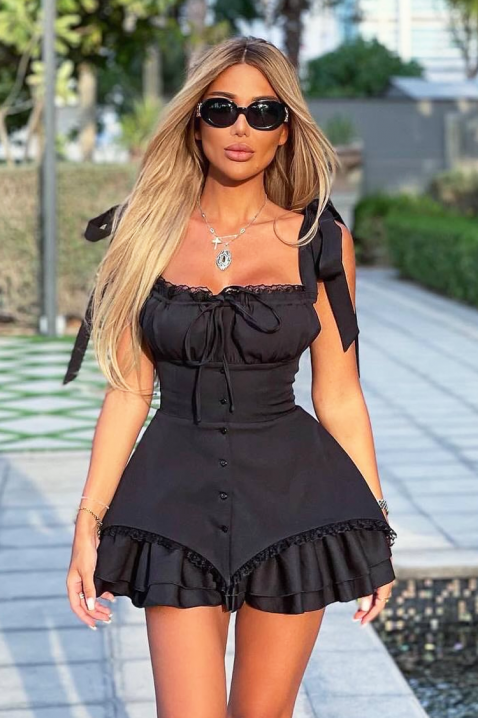 Рокля ZLAROLFA BLACK, Цвят: черен, IVET.BG - Твоят онлайн бутик.