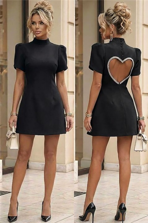 Рокля GRESIONA BLACK, Цвят: черен, IVET.BG - Твоят онлайн бутик.