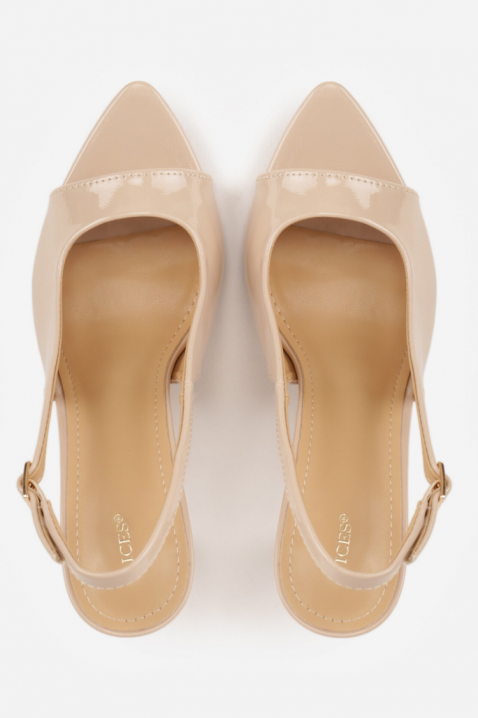 Дамски обувки ZABROLDA BEIGE, Цвят: беж, IVET.BG - Твоят онлайн бутик.