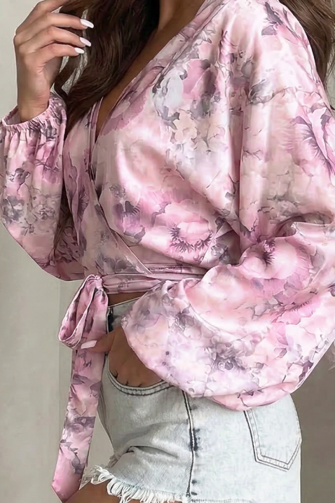 Дамска блуза BLOMENZA, Цвят: лилав, IVET.BG - Твоят онлайн бутик.