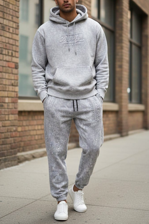 Мъжки панталон RENZOLO GREY, Цвят: сив, IVET.BG - Твоят онлайн бутик.