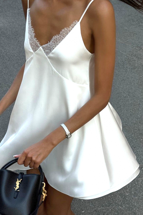 Рокля ARMENITA WHITE, Цвят: бял, IVET.BG - Твоят онлайн бутик.