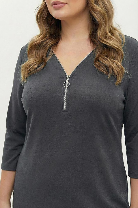 Рокля KATELISTA GRAY, Цвят: сив, IVET.BG - Твоят онлайн бутик.