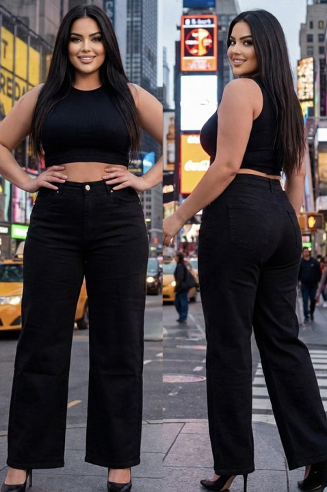 Дънки RELDONZA, Цвят: черен, IVET.BG - Твоят онлайн бутик.