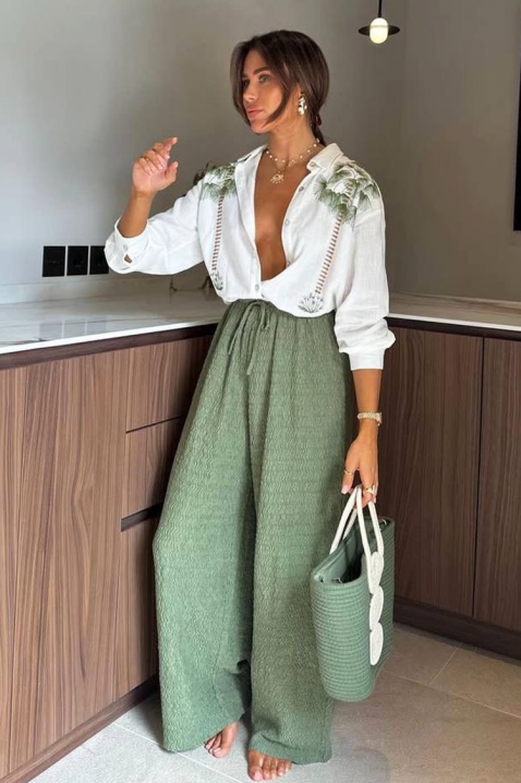 Комплект PALMINZA, Цвят: зелен, IVET.BG - Твоят онлайн бутик.