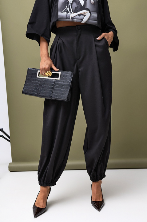 Панталон DAVRELZA BLACK, Цвят: черен, IVET.BG - Твоят онлайн бутик.