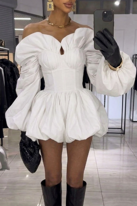 Рокля GARLONZA WHITE, Цвят: бял, IVET.BG - Твоят онлайн бутик.