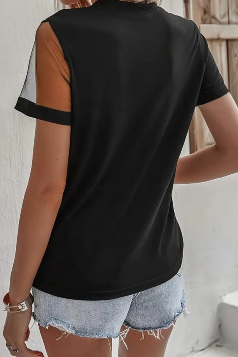 Топ MALETISA, Цвят: черен, IVET.BG - Твоят онлайн бутик.