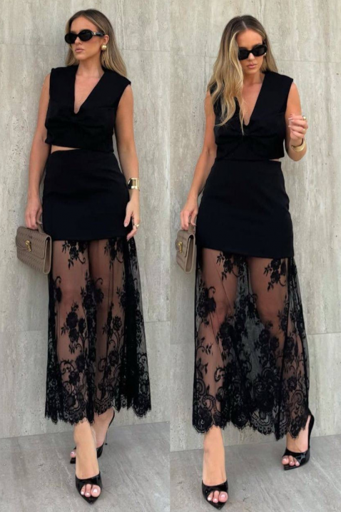 Комплект CONSTANCA, Цвят: черен, IVET.BG - Твоят онлайн бутик.