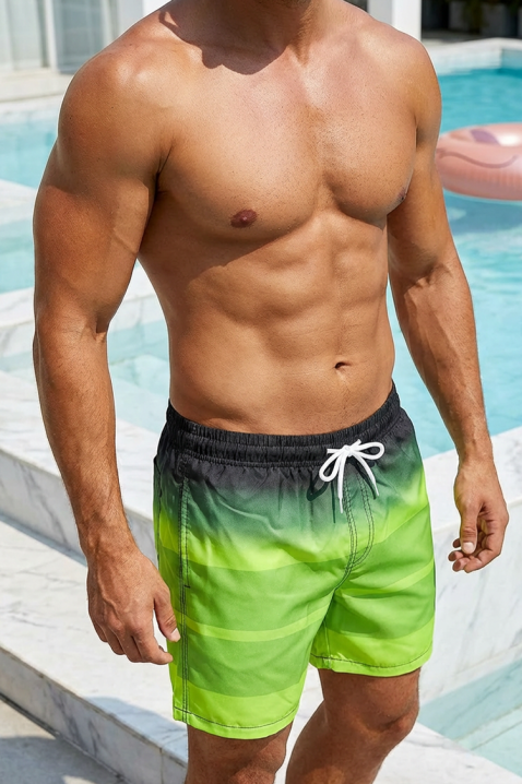 Мъжки плувни шорти BILONZO GREEN, Цвят: зелен, IVET.BG - Твоят онлайн бутик.