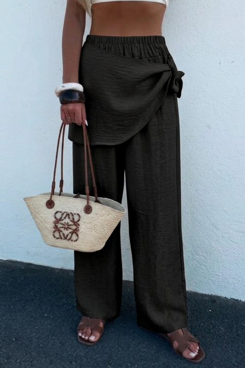 Панталон DELICIA BLACK, Цвят: черен, IVET.BG - Твоят онлайн бутик.