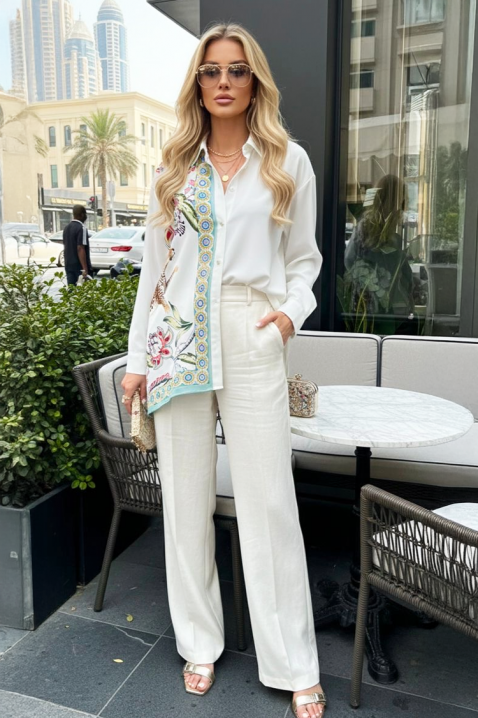 Дамска риза LUMIZARA, Цвят: бял, IVET.BG - Твоят онлайн бутик.