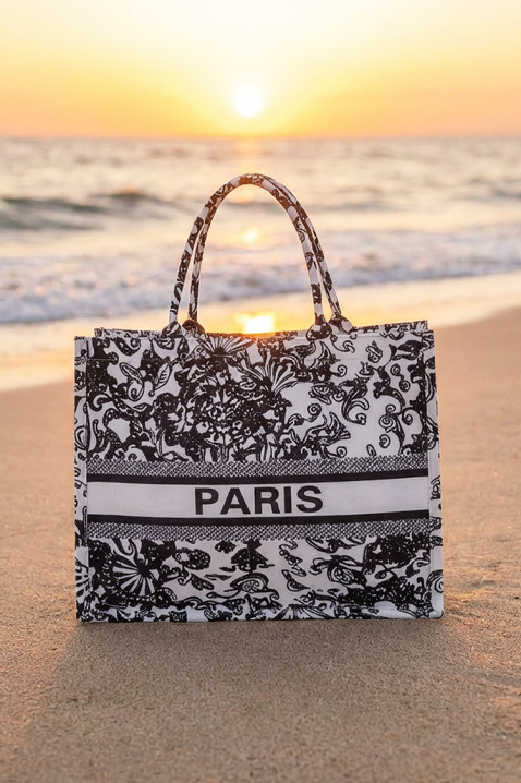 Плажна чанта LUXERIA BLACK, Цвят: черен, IVET.BG - Твоят онлайн бутик.