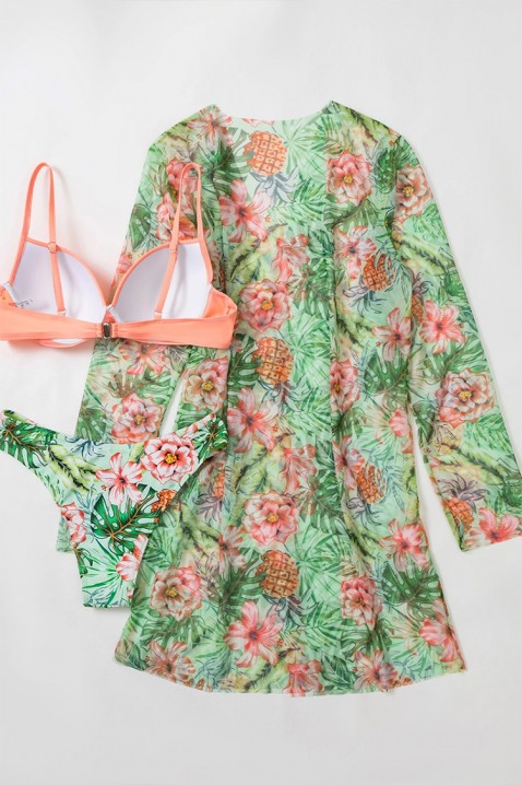 Плажен комплект TRIONITA GREEN, Цвят: зелен, IVET.BG - Твоят онлайн бутик.