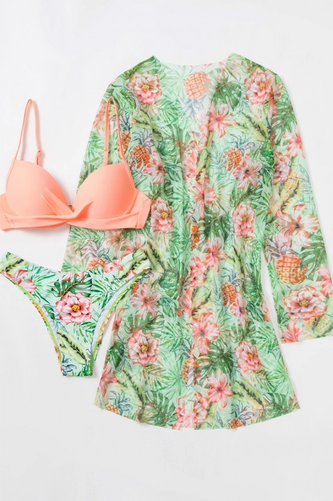 Плажен комплект TRIONITA GREEN, Цвят: зелен, IVET.BG - Твоят онлайн бутик.