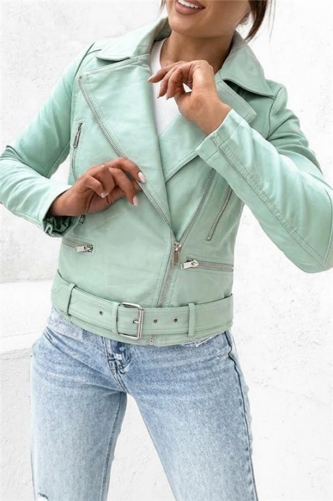 Яке MENTINZA, Цвят: мента, IVET.BG - Твоят онлайн бутик.