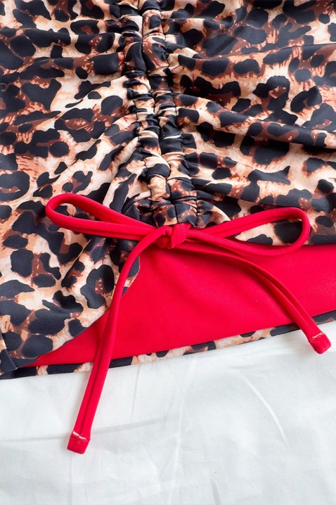 Плажен комплект DANVILZA, Цвят: леопард, IVET.BG - Твоят онлайн бутик.