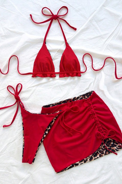 Плажен комплект DANVILZA, Цвят: леопард, IVET.BG - Твоят онлайн бутик.