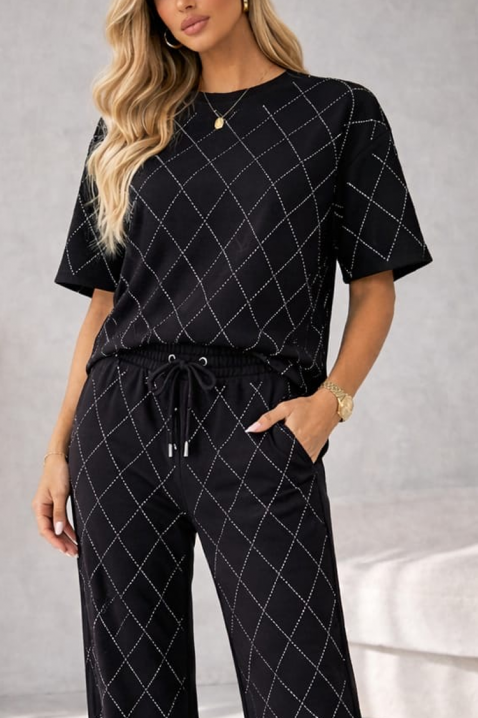 Комплект ZEKIRA BLACK, Цвят: черен, IVET.BG - Твоят онлайн бутик.