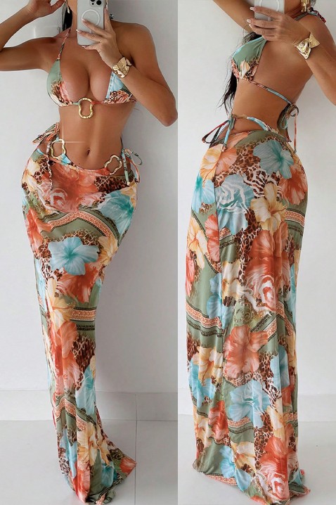 Плажен комплект REMIOXA, Цвят: многоцветен, IVET.BG - Твоят онлайн бутик.