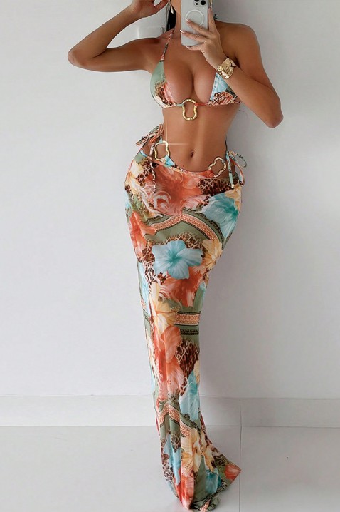 Плажен комплект REMIOXA, Цвят: многоцветен, IVET.BG - Твоят онлайн бутик.