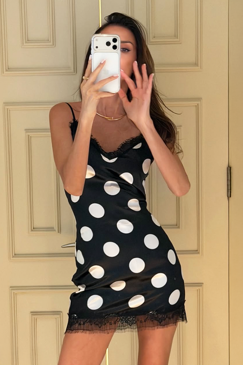 Рокля DROVILZA, Цвят: черен, IVET.BG - Твоят онлайн бутик.