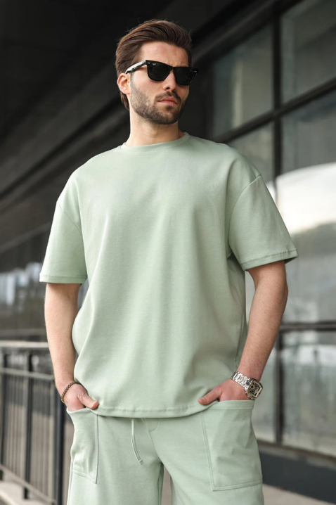 Мъжки комплект MORNELFO MINT, Цвят: мента, IVET.BG - Твоят онлайн бутик.