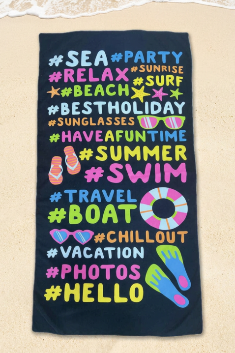 Плажна кърпа BLODINZA, Цвят: многоцветен, IVET.BG - Твоят онлайн бутик.