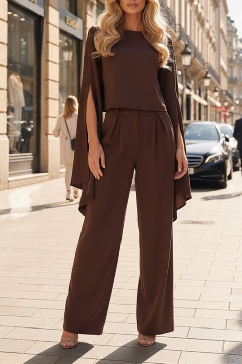 Комплект FESTOLDA BROWN, Цвят: кафяв, IVET.BG - Твоят онлайн бутик.