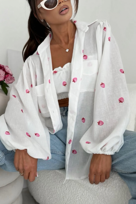 Комплект YAVLENDA, Цвят: бял, IVET.BG - Твоят онлайн бутик.