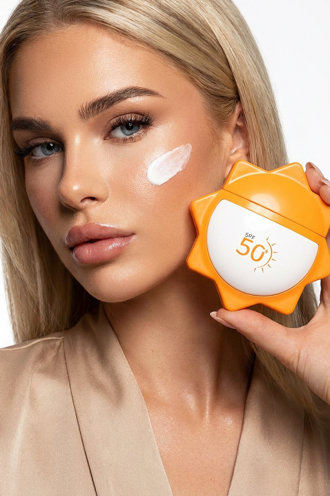 Слънцезащитен крем GEGEMOON Face Sunscreen SPF 50IVET.BG - Твоят онлайн бутик.